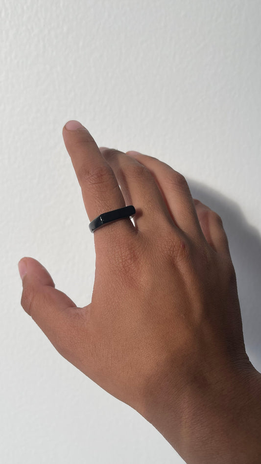 Anillo Fino Black